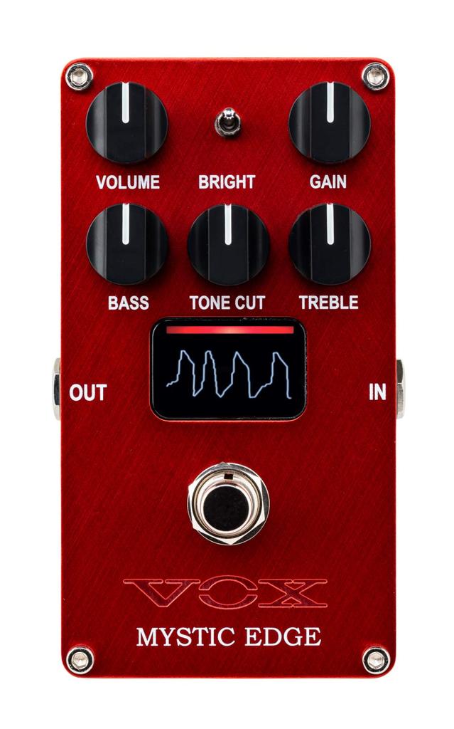 Vox Compact Effector for Electric Guitar MYSTIC EDGE VE-ME Mystic Edge Vacuum Tube Equipped with Nutube VOX AC30