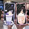 Для ZTE Nubia V70 /ZTE Nubia V60 Чехол Ударопрочный Силиконовый Мягкий ТПУ Чехол для Телефона Для ZTE Axon 70ZTE Blade V70 Милый Мультяшный Чехол