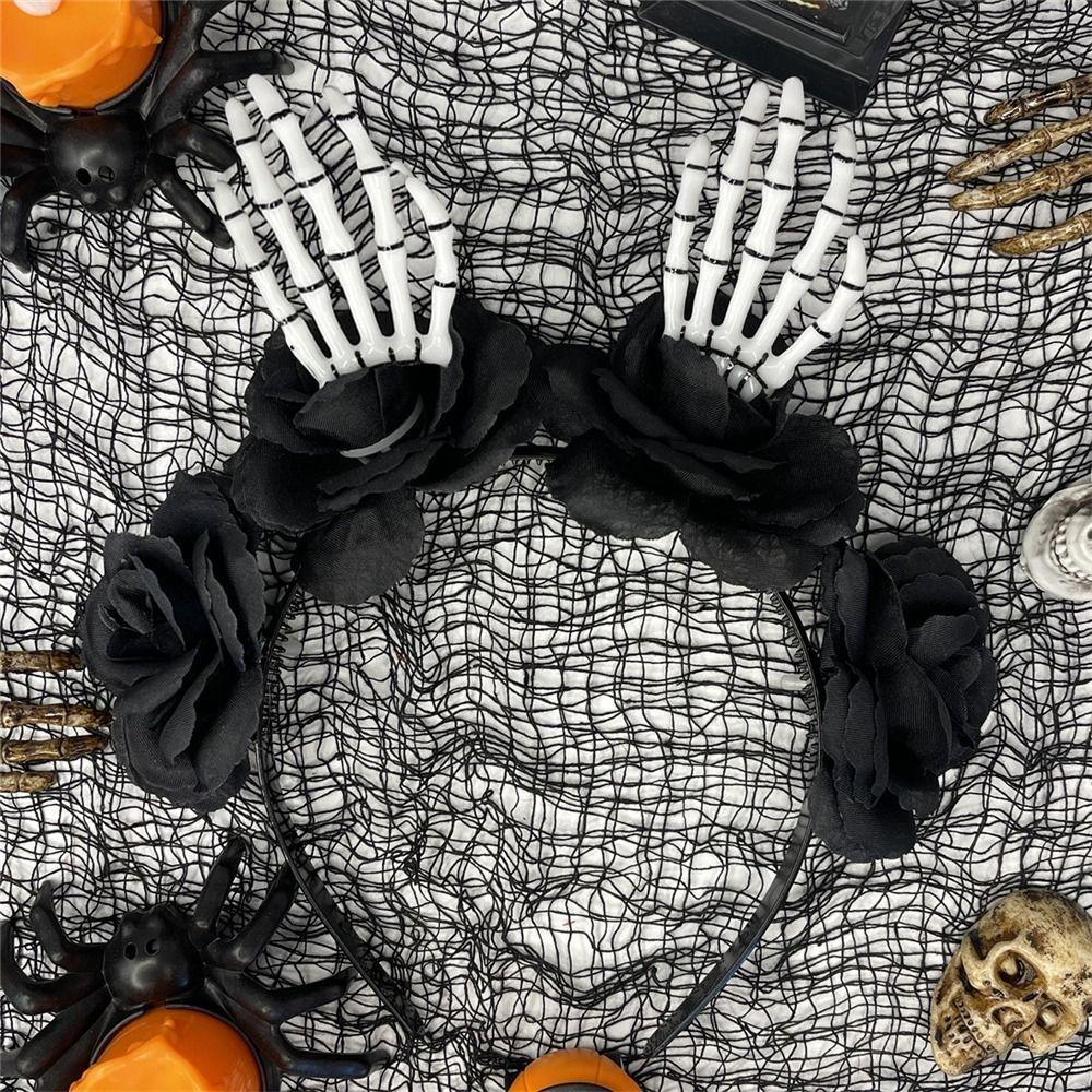 Костюм для вечеринки Хэллоуин Головной убор Фотореквизит День мертвых Головной убор для женщин