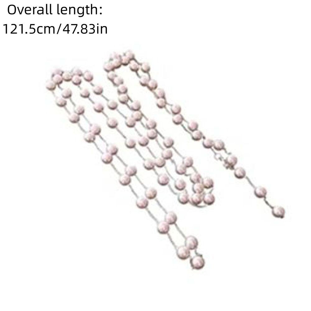 Fashion Long Pearl Necklace Simulated Pearl Collarbone Chain Elegant Sweater Chain Dress