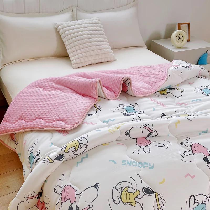 SNOOPY Зимнее точечное одеяло