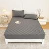 Class A Pure Cotton Quilted Waterproof Non-Slip Antibacterial Fitted Mattress Protector for Hotel and Home Use