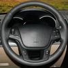Оплетка рулевого колеса автомобиля на заказ, удобная 100% подходящая для Kia Sorento 2 2009 2010 2011-2015 Cadenza 2014-2016 автомобиля
