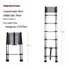 Multi-Functional Aluminum Telescopic Ladder - Herringbone Design, Foldable, Thickened for Household and Large Joint Decoration.
