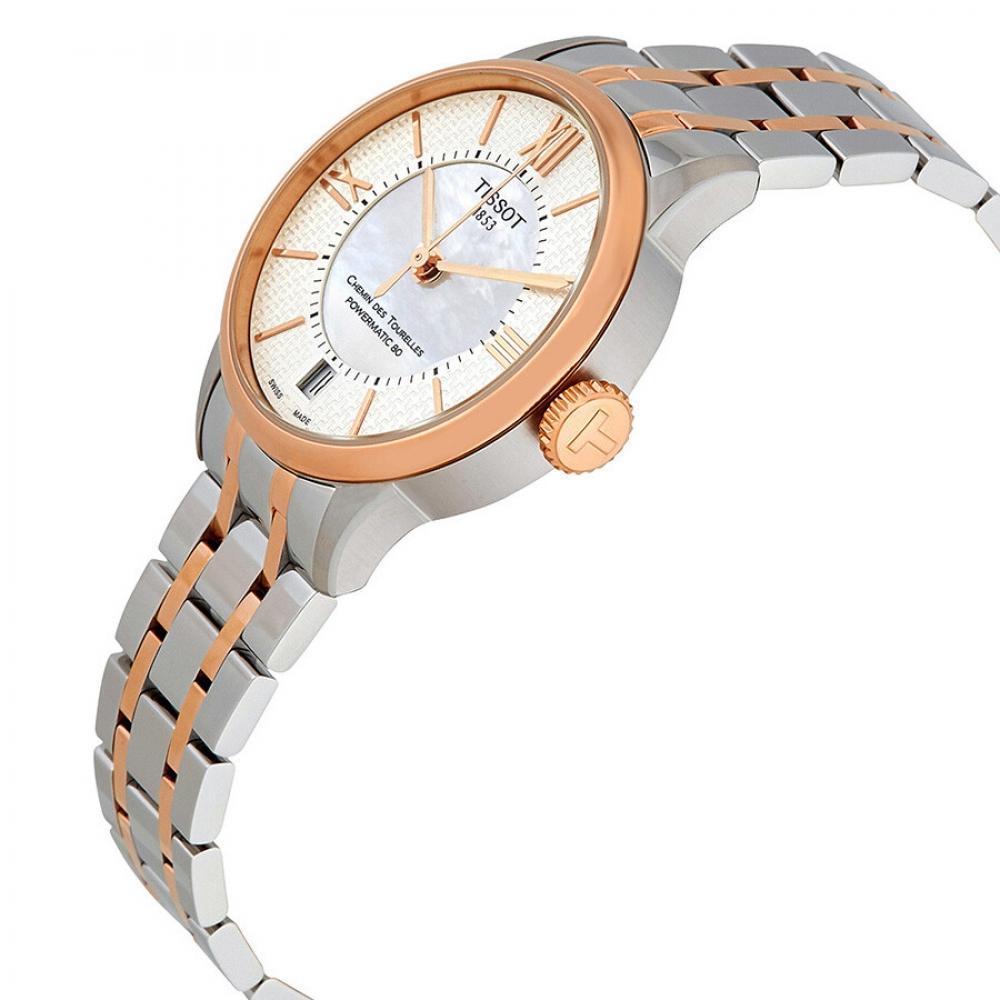 Tissot Chemin Des Tourelles Mother Of Pearl Dial Ladies Watch T099.207.22.118.01
