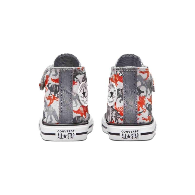 Converse Кеды All Star 1V для малышей, высокие, для ходьбы, холст, противоскользящие, износостойкие 771597C