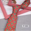 Печать 8 см галстук для рук повседневный свидание свадьба жених красный узор цветочный ретро тренд