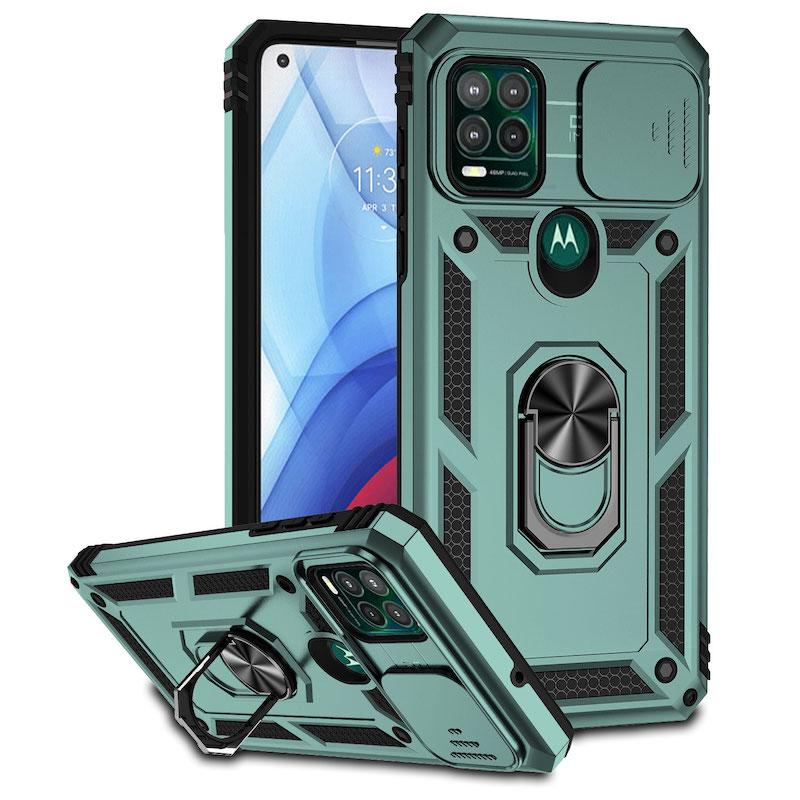 QWДля Motorola Moto G PURE G Power STYLUS Fusion чехол Роскошный автомобильный магнитный чехол для телефона с кольцом для Moto PLAYСиликоновый задний чехол