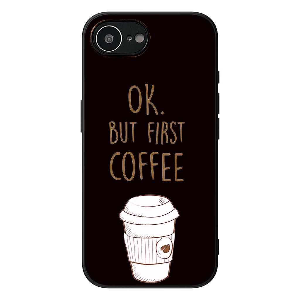 OK But First Coffee Book Christmas Phone Cover for Xiaomi Redmi Note 12 10 11 9 8 Pro 10C 12C 9T 9A Note11 Note12 5G 4G Case