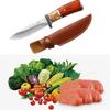 2023 Нож для мяса Кухонный острый нож Нержавеющая сталь Кухонный нож Рыбалка Барбекю Резка мяса и фруктов с подарочной крышкой
