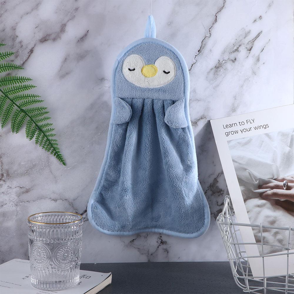 For Kids Cartoon Microfiber Absorbent Cleaning Cloth Hand Towels Bathroom Supplies Household Item