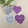 Полые штампы в форме сердца DIY трафареты для скрапбукинга тиснение шаблон декора