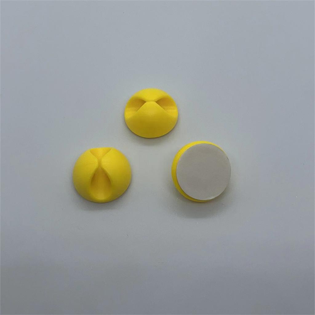 3pcs Ultimate Cable Clips, Cord Holder & Cable Organizer for Desk, Home, Car & Office Supplies Desk Storage