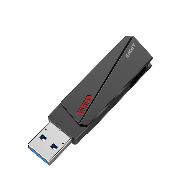 EAGET SU20 USB 3.2 и Type-C ДвухИнтерфейсный Металлический Флеш-Накопитель