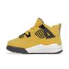 Air Jordan 4 Retro TD Lightning 2021 Baby Sneakers Yellow Tour-Yellow Multi-Color BQ7670-700