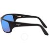 Солнцезащитные очки унисекс Maui Jim Peahi Blue Hawaii Wrap B202 2m 65