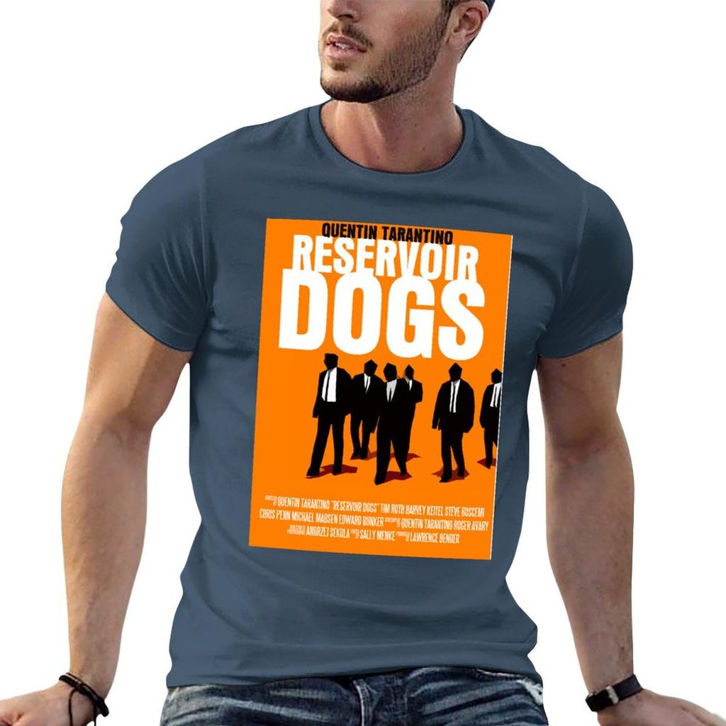 Reservoir Dogs Movie Poster Tshirt T Shirt Unisex Casual T Shirt Unisex 100 Cotton Luxury Brand Unisex Tshirt Tshirt
