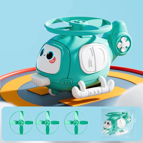 Airplane Baby Boy Interactive Parent-Child Game Indoor Outdoor Airplane Bamboo Dragonfly Cartoon
