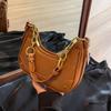 Popular red small bag women's spring and summer new versatile chain shoulder armpit bag wedding bride messenger bag