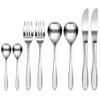 Kai Corporation Dinner Cutlery 4 Types 8 Piece Set Dishwasher and Dryer Safe For 2 People Spoon Fork Knife Stainless Steel