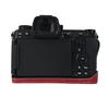 Litchi‑Texture PU‑Leather Half‑Case Bottom‑Base Protective Cover, Camera Grip Shell For Nikon Z6III Mirrorless Camera