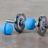 1 Pair Reduce Palm Pressure Barbell Grip Ball Weightlifting Fitness Equipment  Bodybuilding