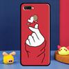 Чехол Kpop Пальцевое Сердце Для Oppo A96 A76 A16 A74 A94 A54 S A57 A77 A58 A78 A98 A5 A9 A91 A15 A17 A52 A72