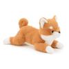 Плюшевая игрушка Корги Rowaica, Подушка-обнимашка, Товары с собаками, Подушка, Подарок, Пушистый (Темно коричневый)