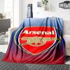 Arsenal Blanket Warmthful Decor Suitable for Chair Bed Office Chair for All Occasions Modern Style Gifts For Family Or Friends
