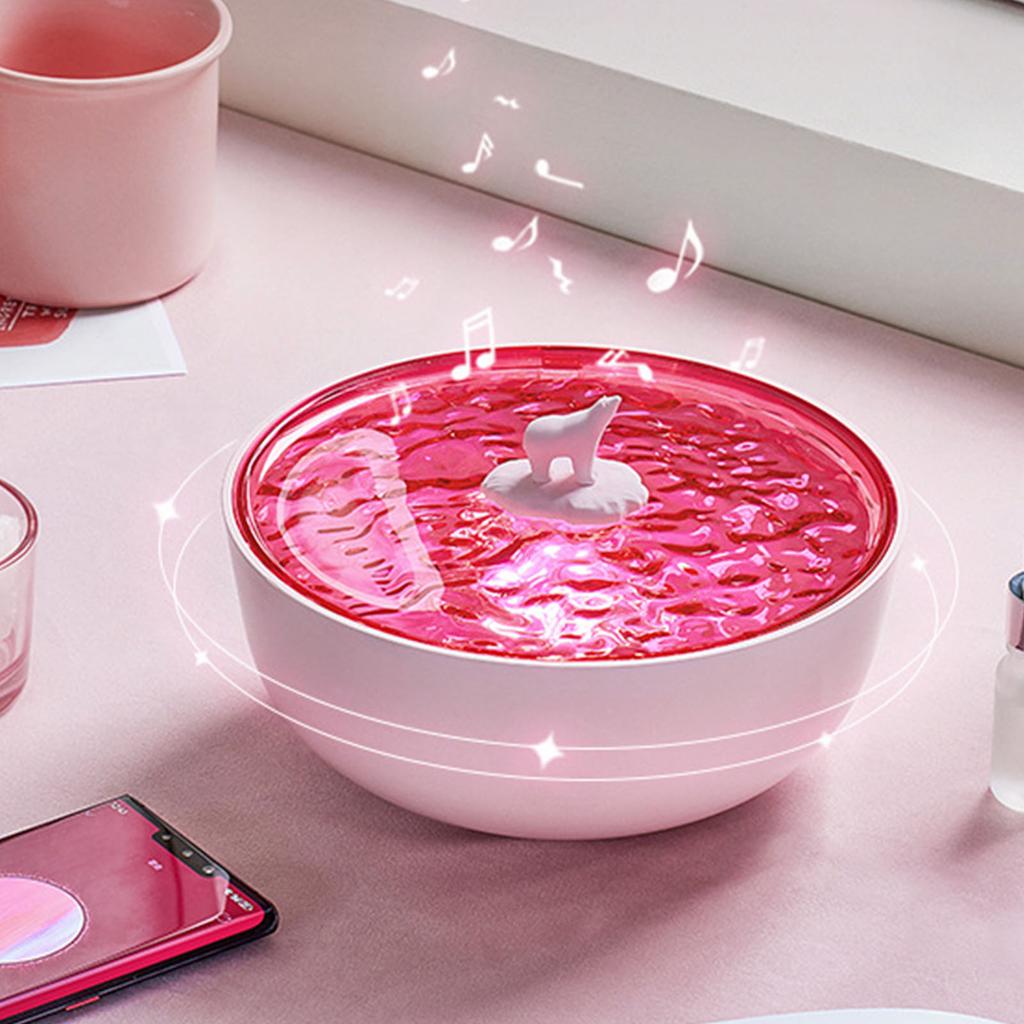 4 в 1 Bluetooth-динамик с белым шумом, проектор с волнами океана, беспроводной динамик, аромадиффузор для