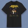 Горячая футболка Anthrax - Among The Living подарок для фаната S-234XL Черная Мужская TT139 Унисекс Футболка