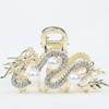 Dragon Shaped Hair Comb with Pearl Rhinestone Hairpin New Hair Clips  Gift