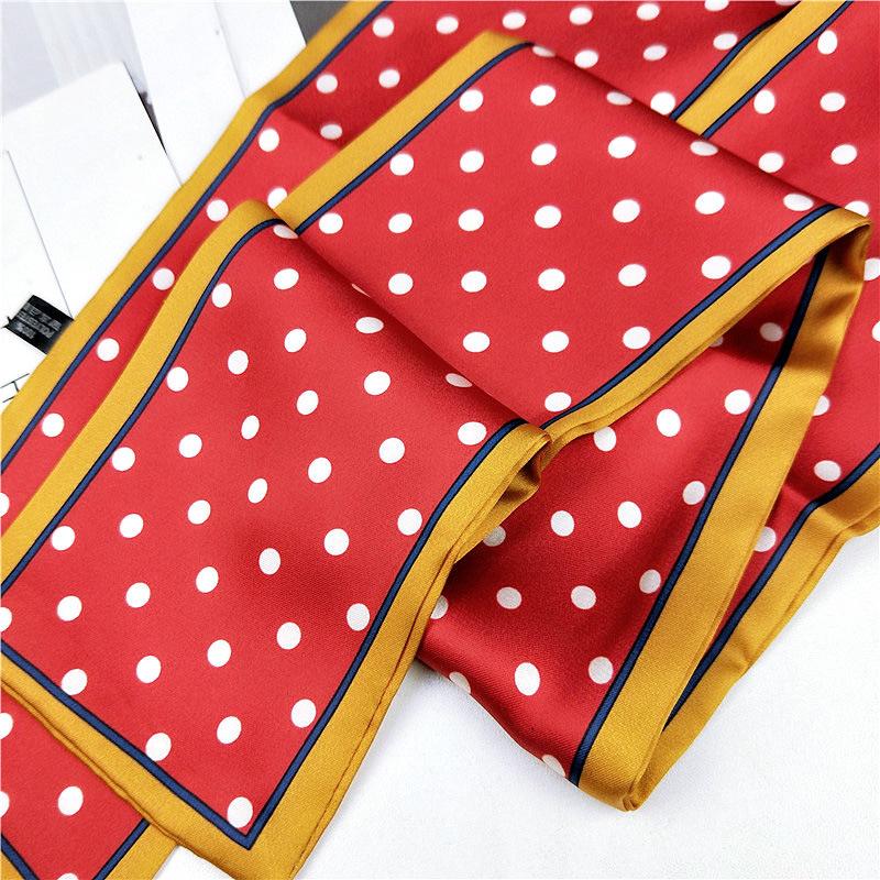 Pingjiao новый стиль весна и осень профессиональное украшение универсальный маленький шелковый шарф женский шарф узкий длинный ремень для волос галстук сумка пояс