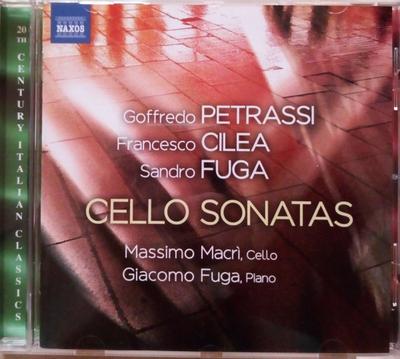 CD ПЕТРАССИ, ЧИЛЕА; ESCAPE - Сонаты для виолончели 8573141 Naxos 2014 Германия Классика Б/у