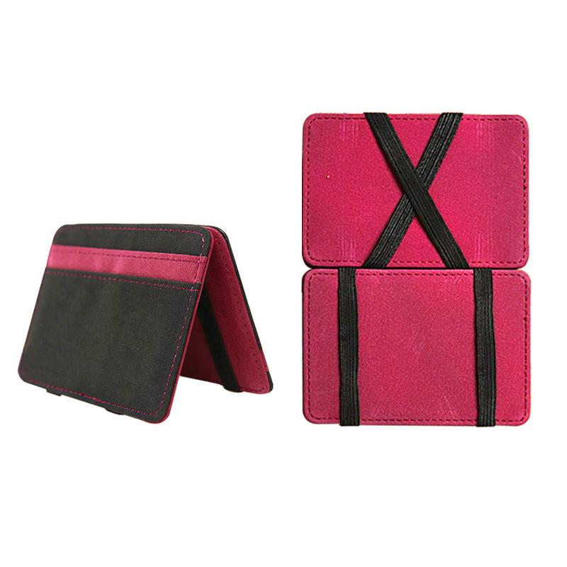 Creative Flip Wallet - Magic PU Card Holder & Coin Purse, Korean Style