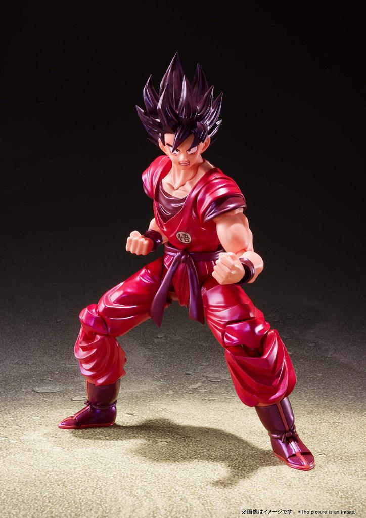 TAMASHII NATIONS Dragon Ball Son Goku Kaioken примерно 140 мм окрашенная подвижная фигурка SHFiguarts ПВХ и АБС