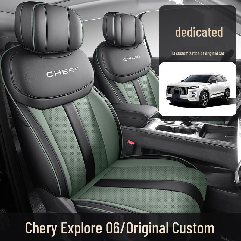Универсальная полностью кожаная подушка на сиденье автомобиля для 2006 Explore, пятиместная, всесезонная - новая модель