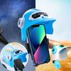 Bicycle Phone Holder Helmet Takeaway Rider Motorcycle Phone Holder Shape Sunshade Rainproof Road Mountain Bike Navigation Rack