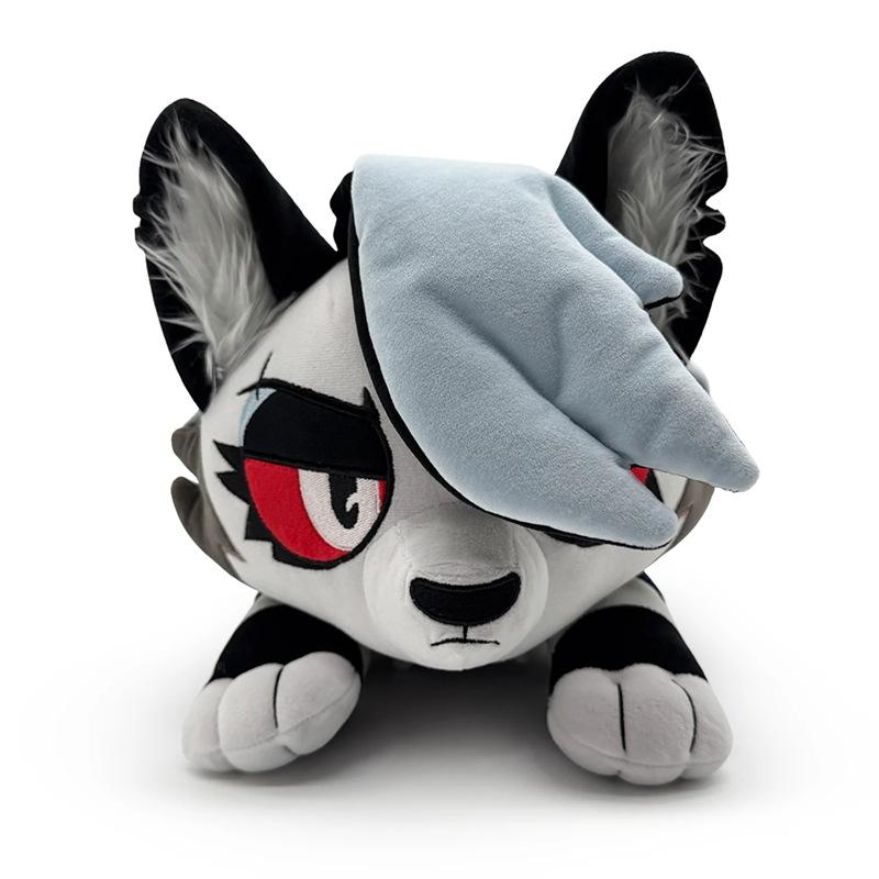 in stock Hazbin Hotel Helluva Boss Loona Plush-Like Texture Cute Toy Soft Stuffed Pillow Cartoon Character Doll Friend Gift