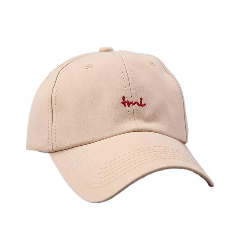 Sun Protection Baseball Cap With Wide Brim For Women And Men Cotton Embroidered Letter Design