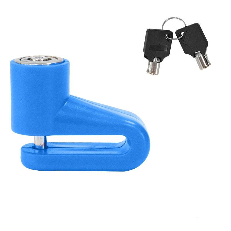 Anti-theft Disc Brake Lock or Bike Motorcycle Scooter Anti-Theft Security Lock Waterproof Portable Cycling Safety Lock with Keys