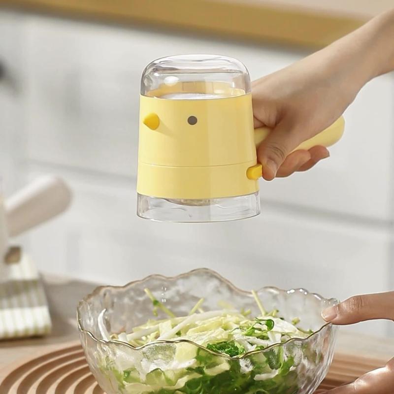 Креативный дизайн птицы, количественная банка для соли, бутылка для приправ, бытовая дозирующая банка для соли, банка для приправ, герметичная приправа