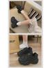 2024 Winter Plus Velvet Dad Shoes - Korean Style Women's Height-Increasing Sports Sneakers, Warm and Casual (FB3306-2)