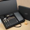 MSQ 13-Piece Makeup Brush Set, Loose Powder Brush, Highlight Brush, Eyeshadow Brush