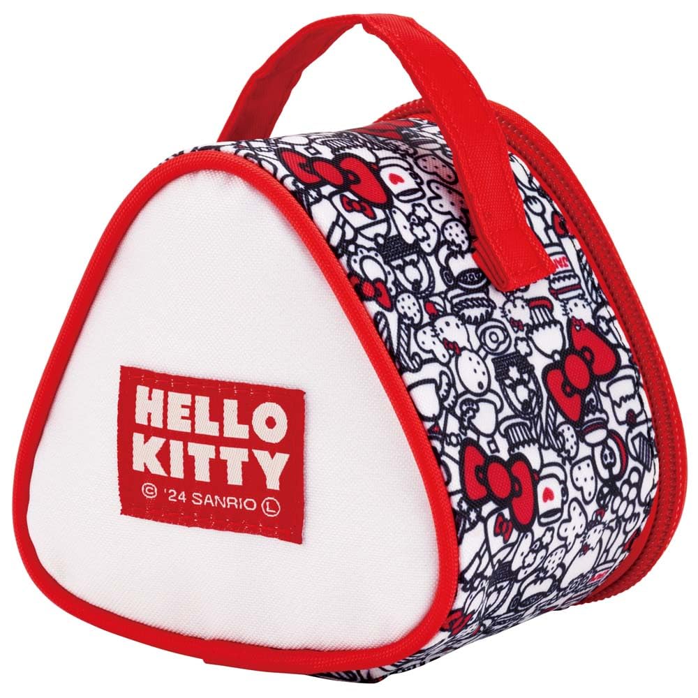 Термо-ланч-бокс для рисовых шариков Sanrio Hello Kitty Food Красный Шарообразный мешок/Рис (2 упаковки) - KONC2-A