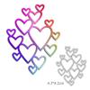 Love Countless Swarms Design Style Scrapbooking Dies Metal Craft Die Cut Embossing Card Making