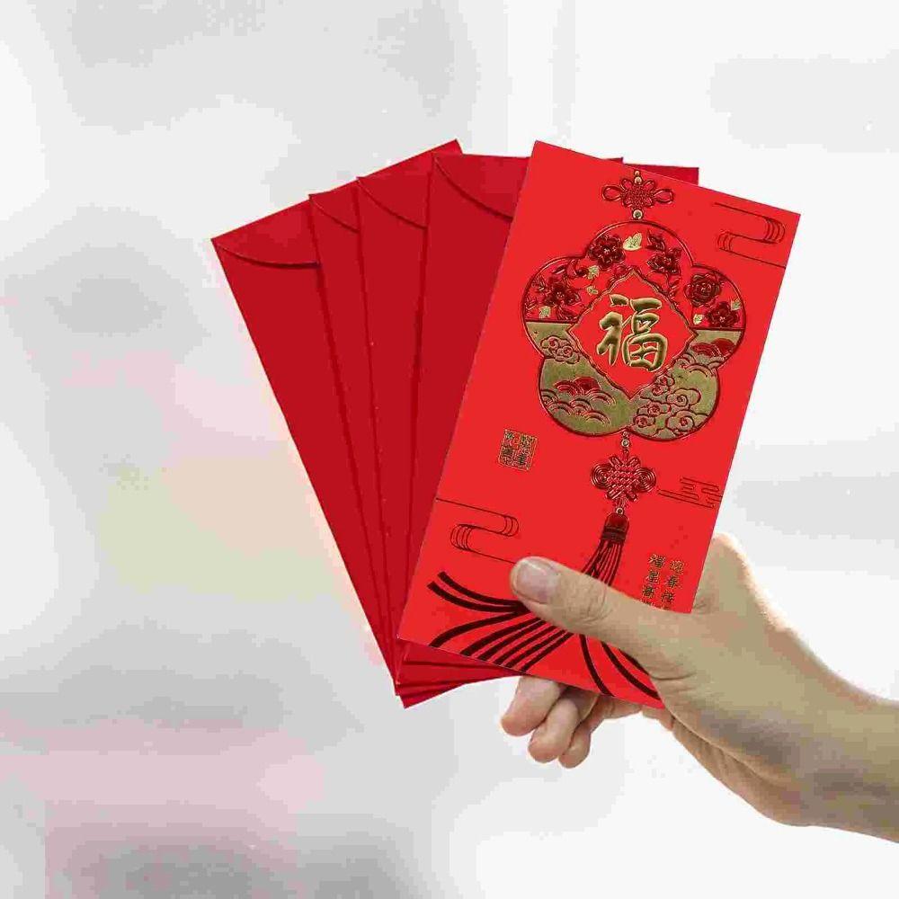 Marriage Wedding Supplie Spring Festival Printing Red Purs Red Envelopes New Year Bag Lucky Purse
