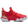 Li Ning Zhan Ji 3 Non-Slip Wear-Resistant Low-Top Badminton Shoes Women Shoes Flame-Red AYAR024-2