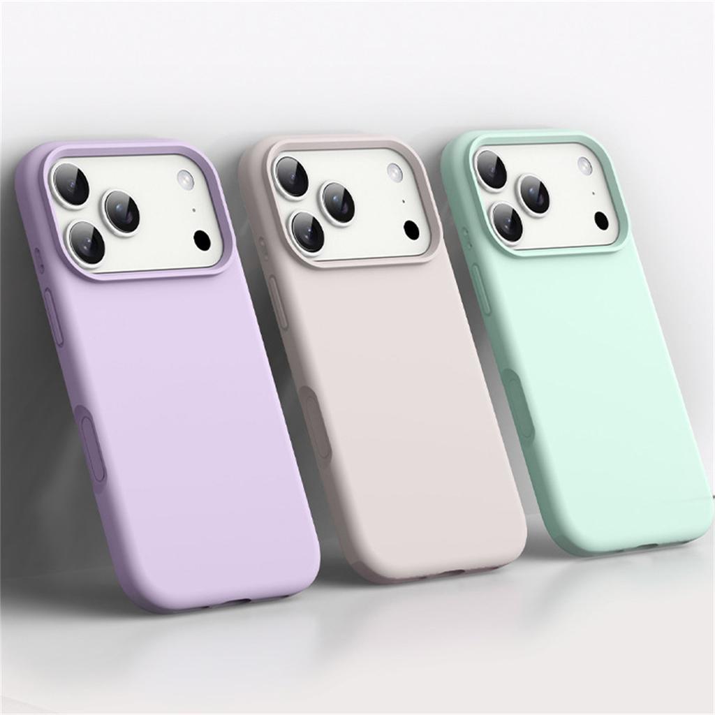 Для Для Iphone 17 Pro 17 ProMax Чехлы из жидкого силикона Для Для Iphone17 Pro Max 17Pro Мягкий ТПУ чехол Чехол для телефона