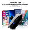A9 Wireless Phone Charger Mount Clamp Auto-Sensing Cell Phone Clip Bracket Holder for Car Air Vent